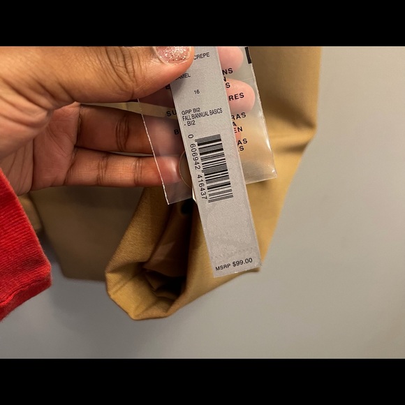 Tan Blazer Jacket - Picture 4 of 7